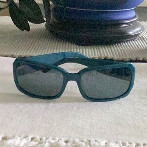 Rochas Teal Sunglasses